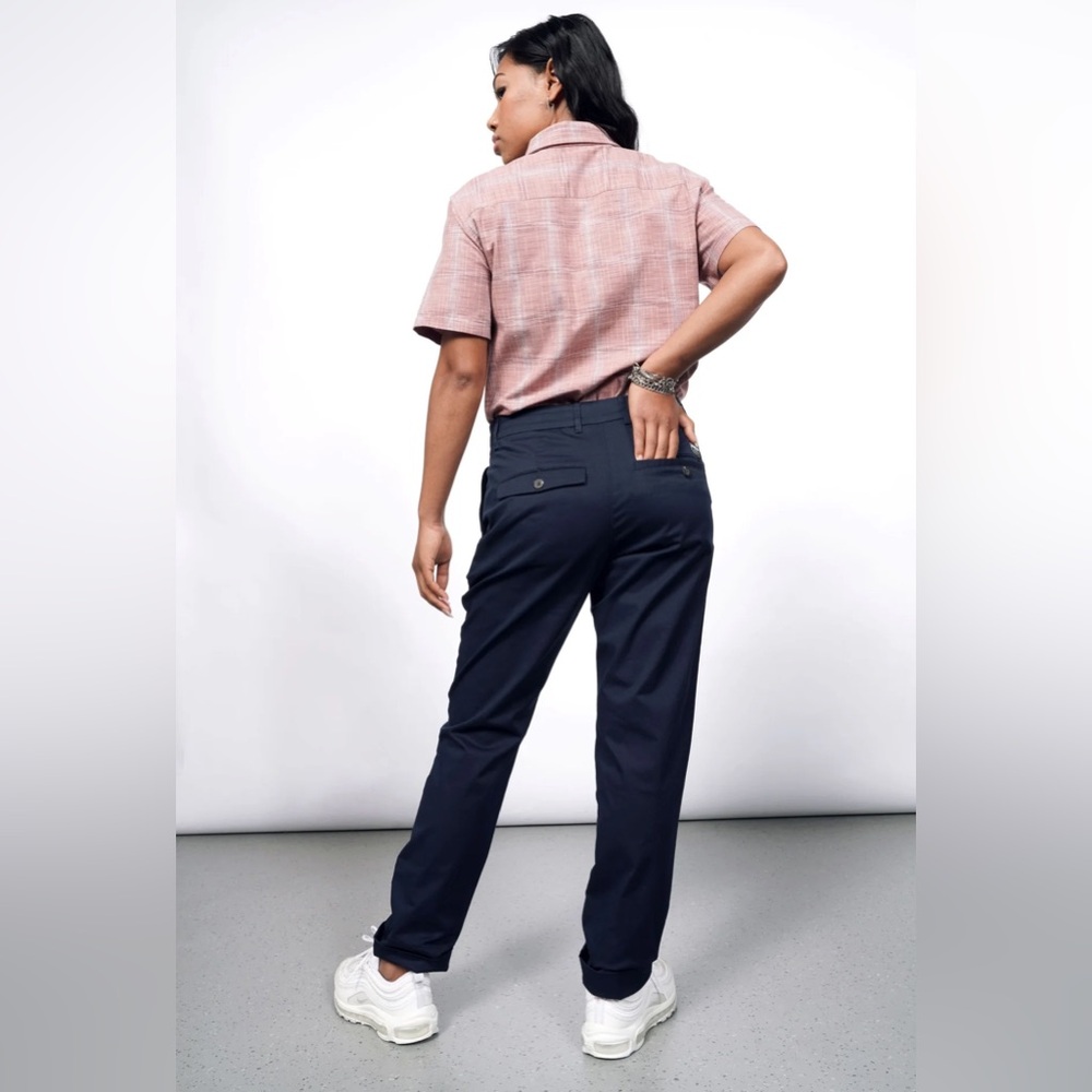 Wildfang Navy Ace collection pant size 6